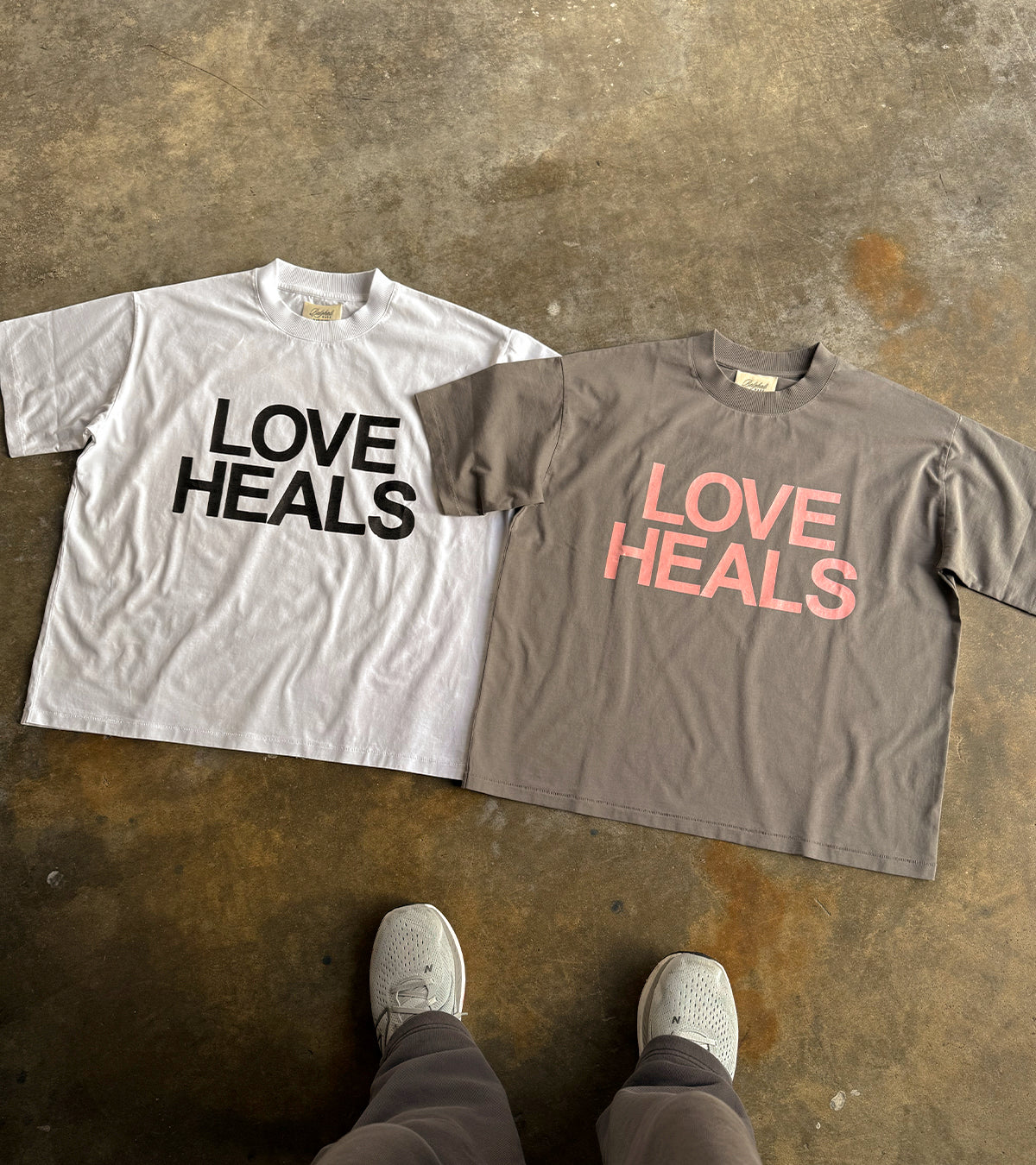 Love Heals Tee (Grey)