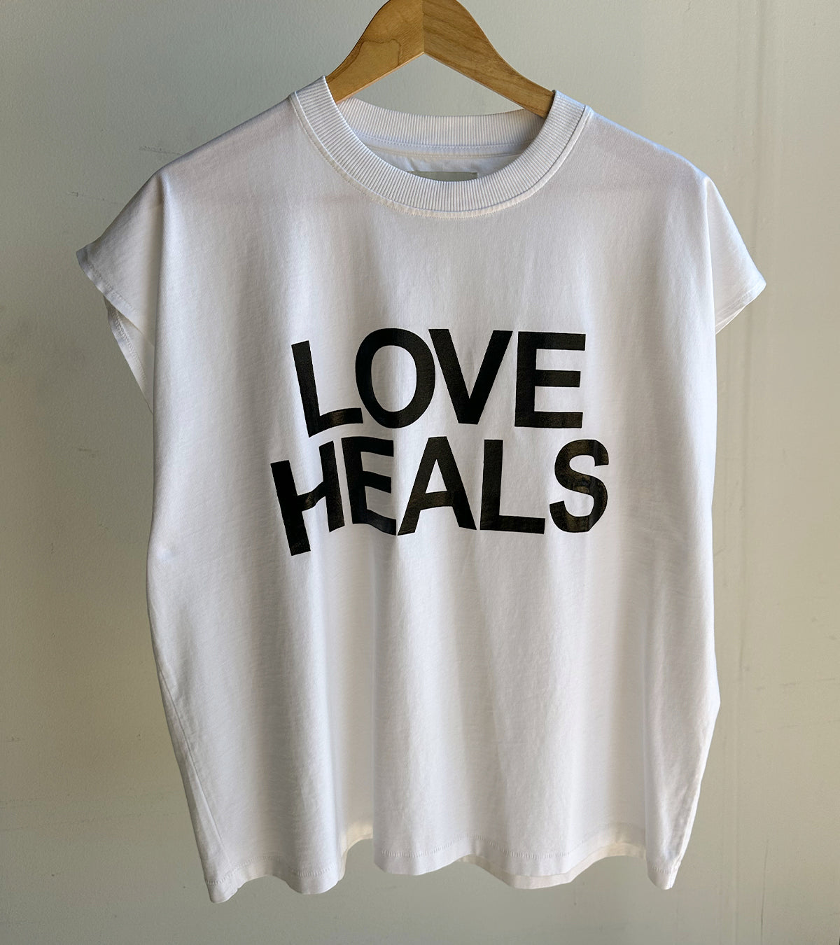 Love Heals Tank (White)