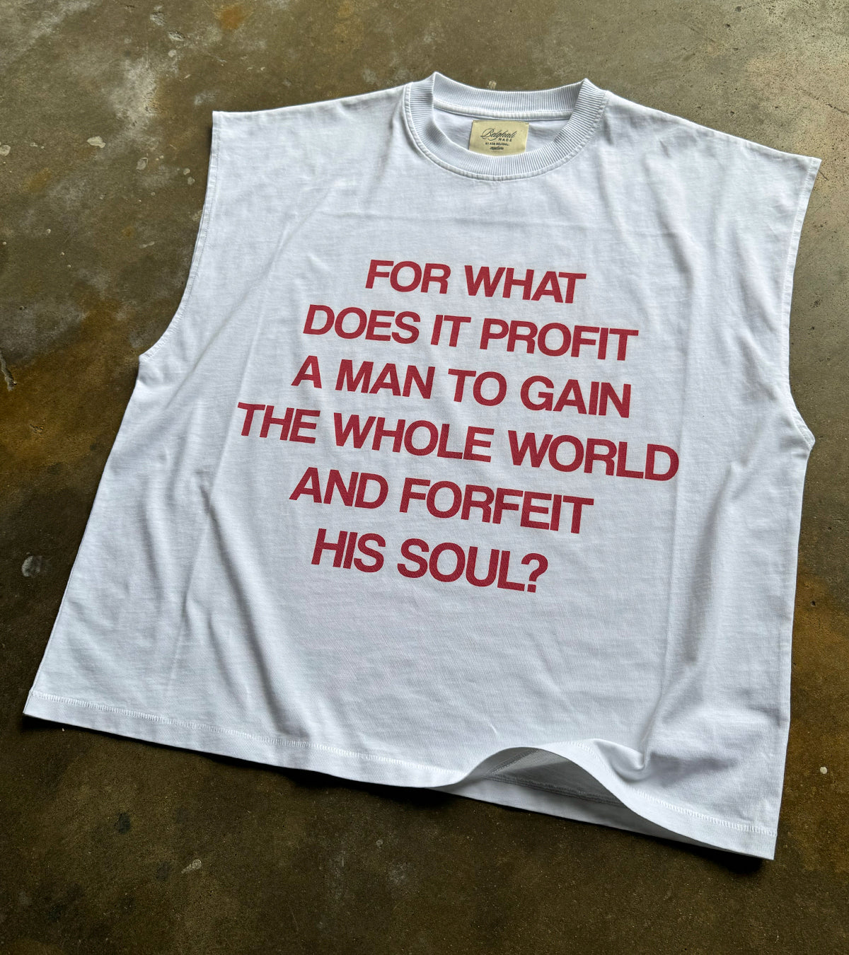 What Does It Profit Tank