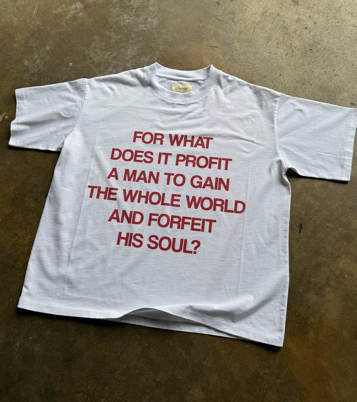 What Does It Profit Tee